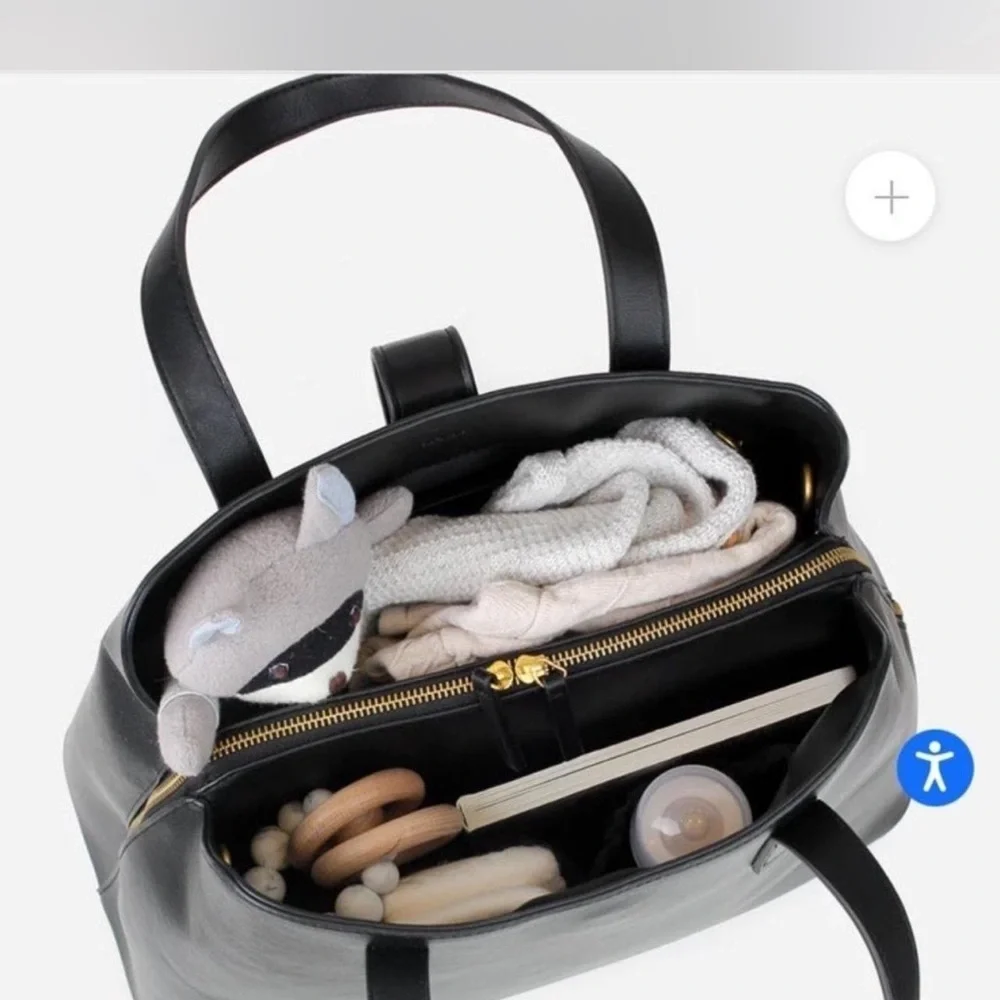 Fawn Black Handbag